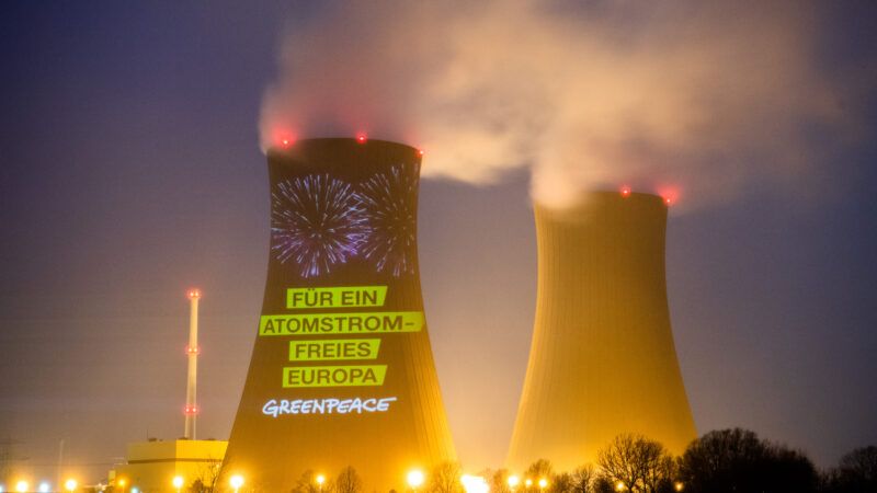 german nuclear plant being shutdown